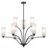 BREVAN 9 LIGHT MATTE BLACK PENDANT